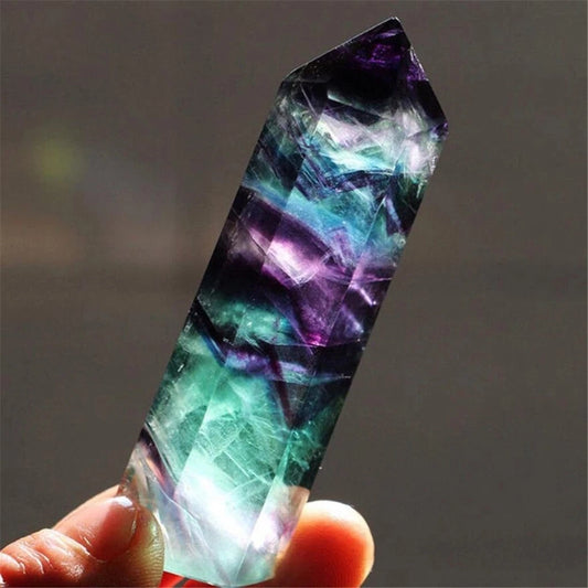 Rainbow Fluorite Healing Crystal
